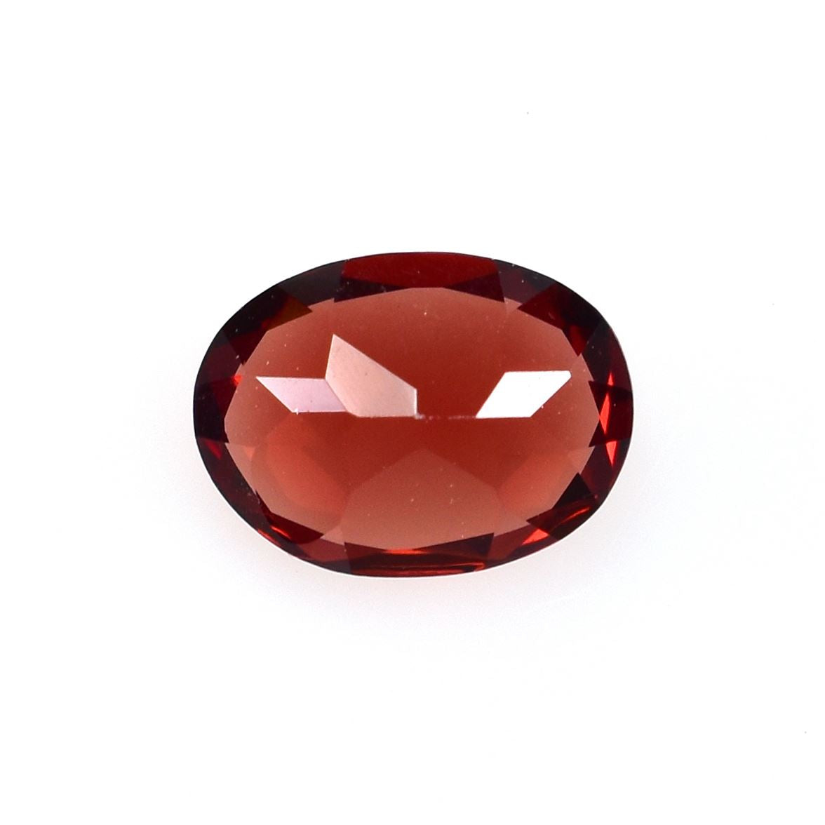 GARNET CUT OVAL (OPEN RED)(SI) 8.00X6.00 MM 1.45 Cts.