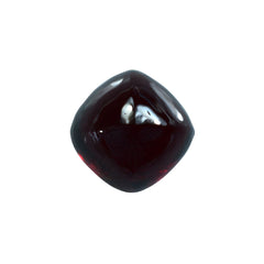 GARNET SUGARLOAF CUSHION CAB (DARK)(HI) 8.00X8.00 MM 4.18 Cts.