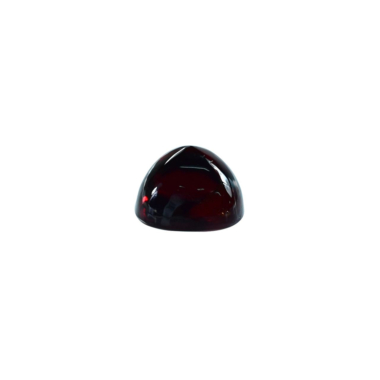 GARNET SUGARLOAF CUSHION CAB (DARK)(HI) 8.00X8.00 MM 4.18 Cts.