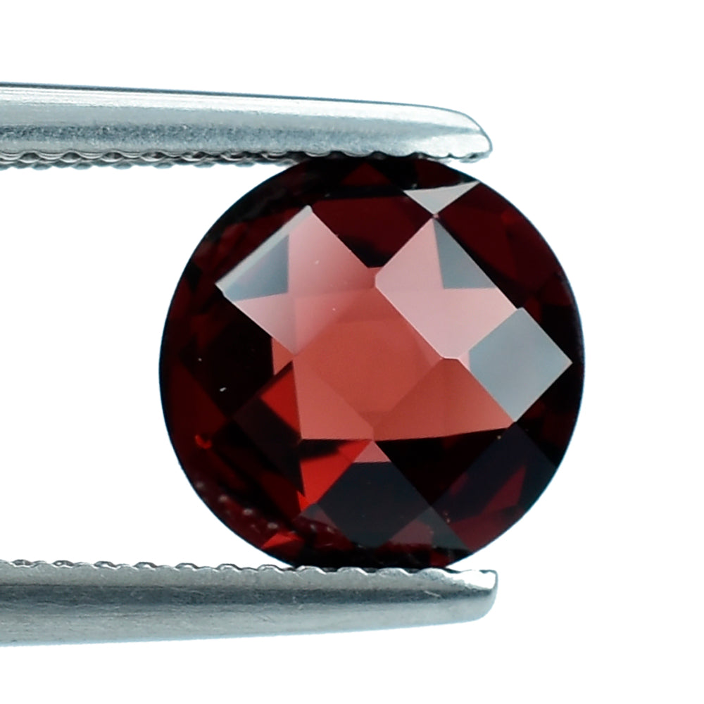 RED GARNET BRIOLETTE ROUND 9MM 2.83 Cts.