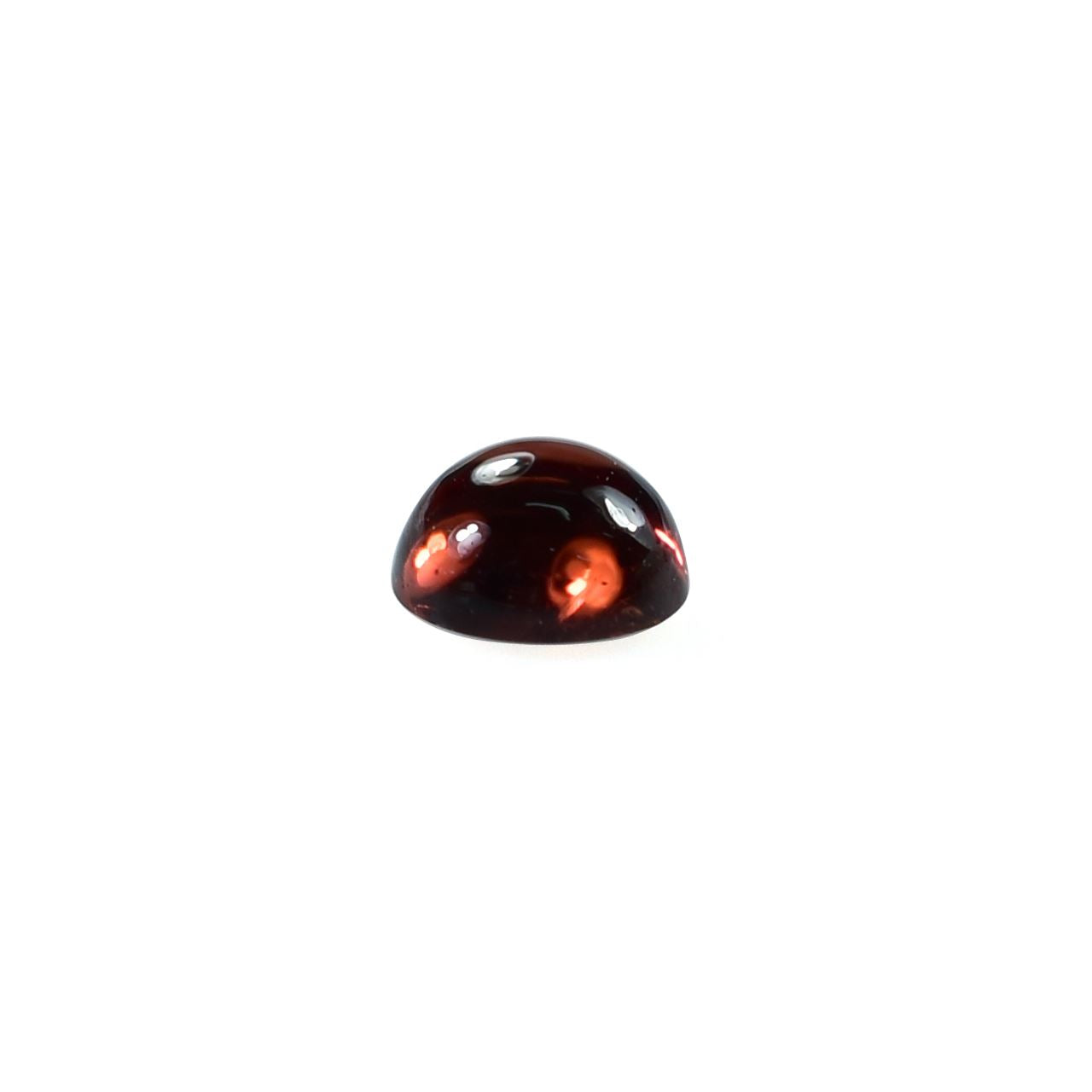 GARNET PLAIN ROUND CAB (OPEN RED)(SI) 4.00X4.00 MM 0.38 Cts.