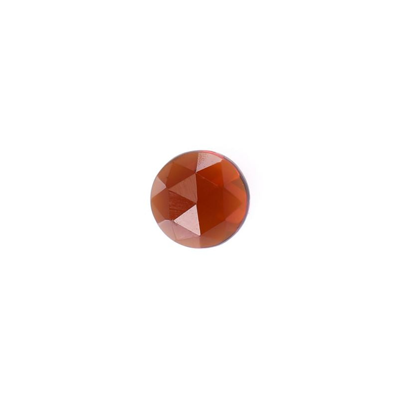 GARNET ROSE CUT ROUND CAB (MEDIUM RED)(CLEAN) 3.00X3.00 MM 0.17 Cts.