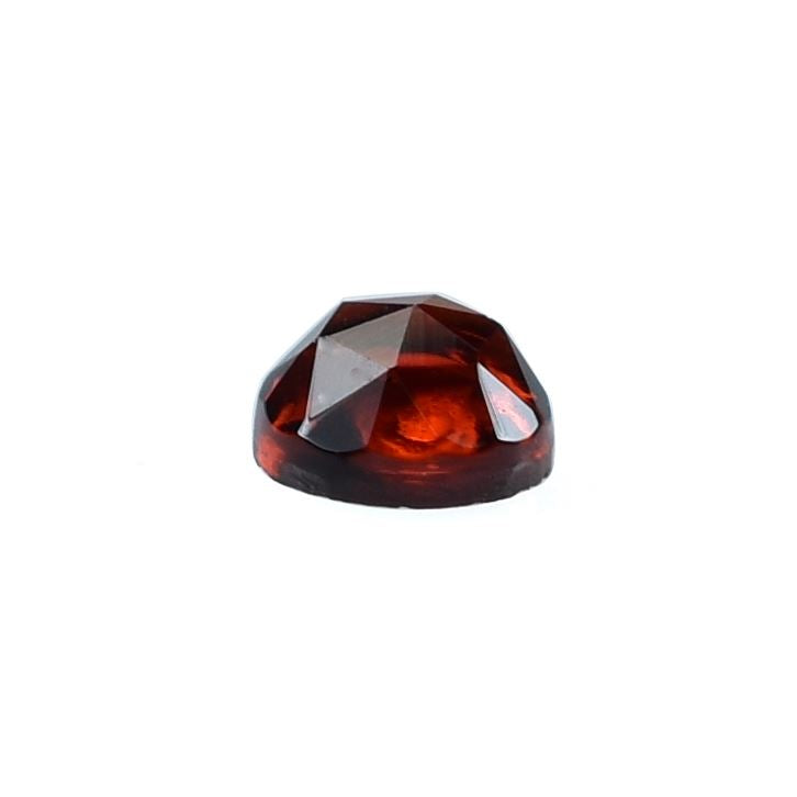GARNET ROSE CUT ROUND CAB (MEDIUM RED)(CLEAN) 3.00X3.00 MM 0.17 Cts.