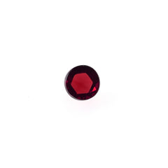 GARNET ROSE CUT ROUND CAB (MEDIUM RED)(CLEAN) 4.00X4.00 MM 0.36 Cts.