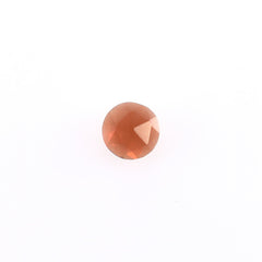 GARNET ROSE CUT ROUND CAB (OPEN RED)(CLEAN) 2.50X2.50 MM 0.10 Cts.