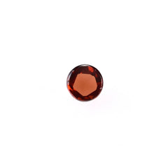 GARNET ROSE CUT ROUND CAB (OPEN RED)(CLEAN) 2.50X2.50 MM 0.10 Cts.
