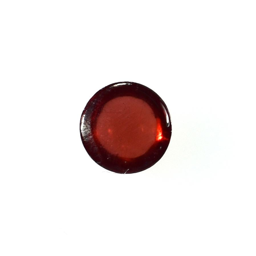 GARNET PLAIN ROUND CAB (MEDIUM RED)(CLEAN) 4.00X4.00 MM 0.40 Cts.