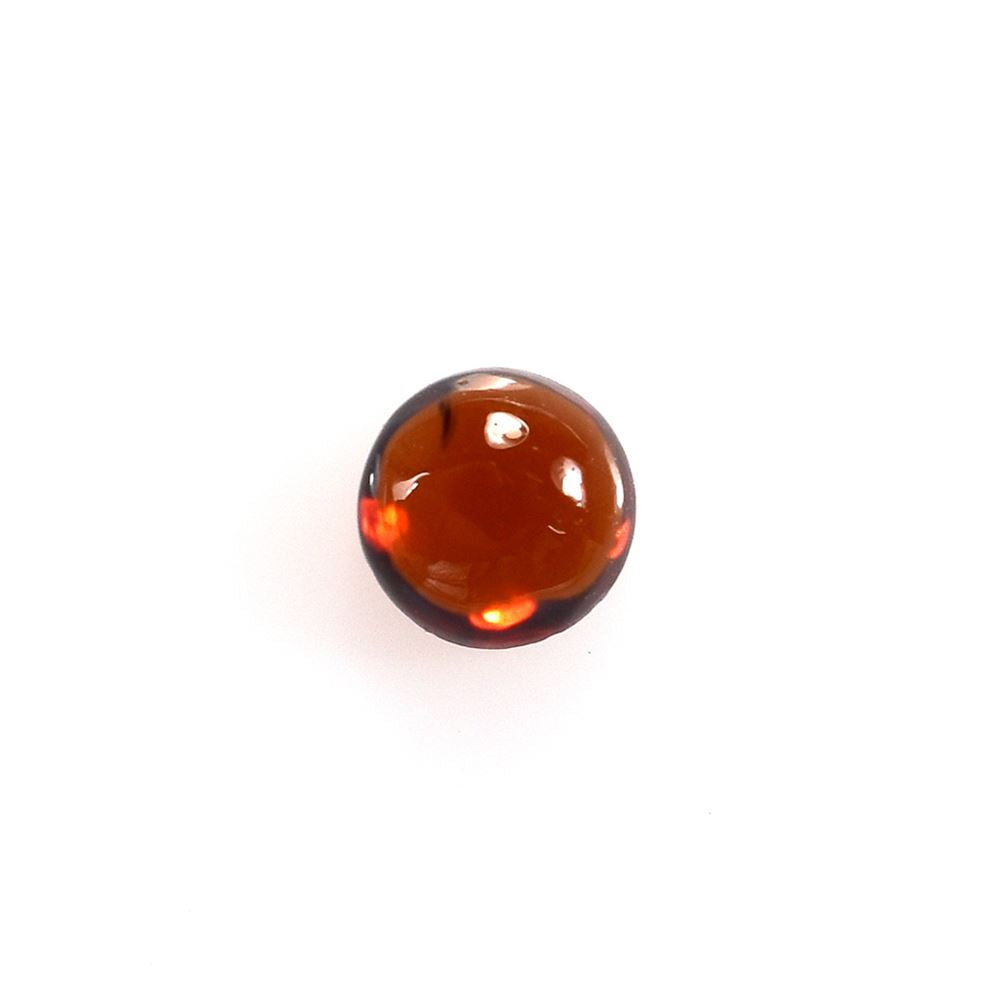 GARNET PLAIN ROUND CAB (MEDIUM RED)(SI)4.00X4.00 MM 0.40 Cts.