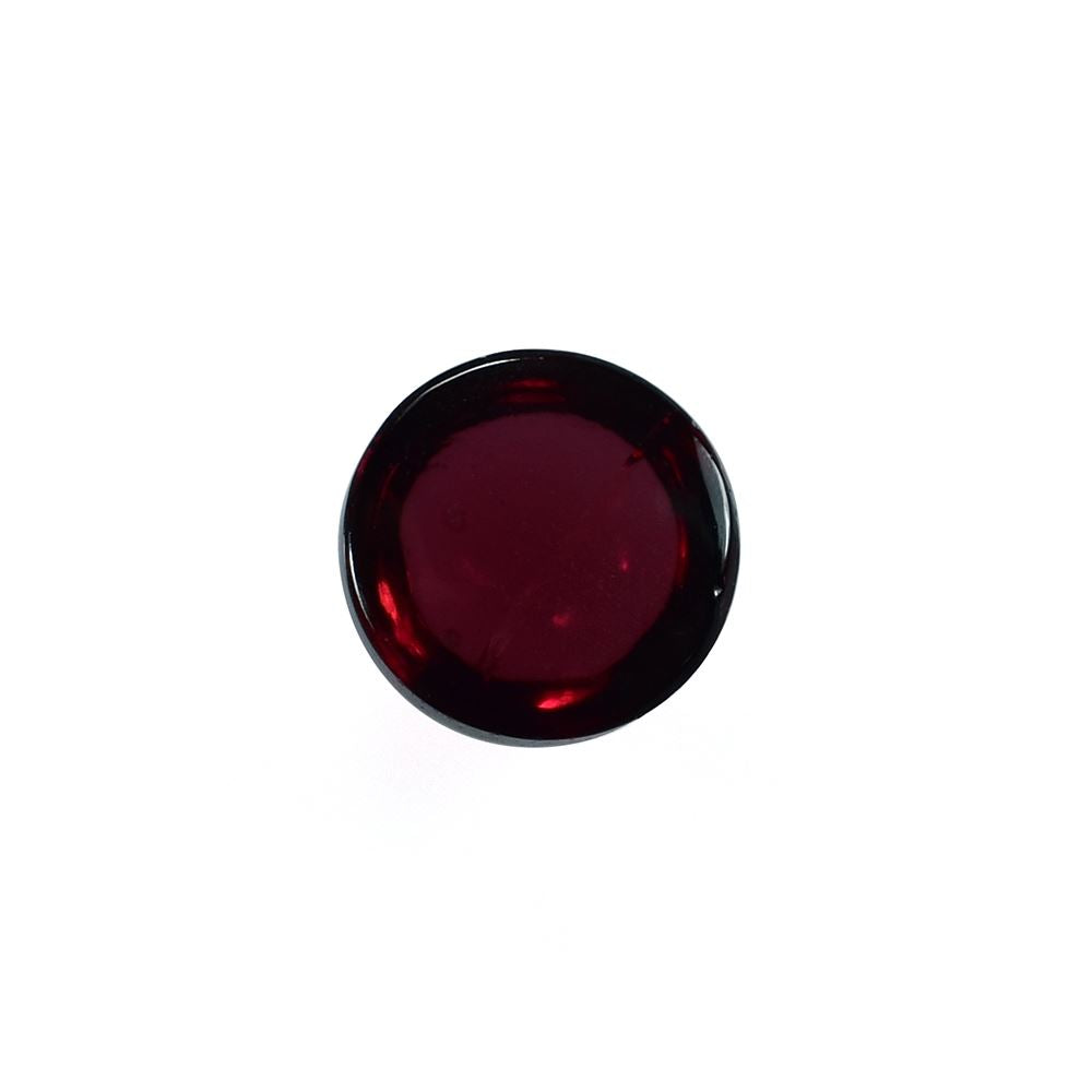 GARNET PLAIN ROUND CAB (DARK)(HI) 5.00X5.00 MM 0.86 Cts.