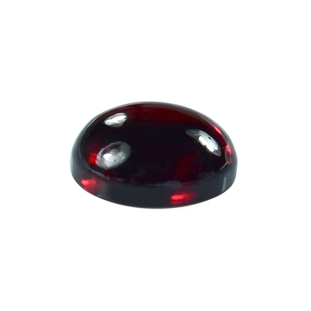 GARNET PLAIN ROUND CAB (DARK RED)(CLEAN) 8.00X8.00 MM 2.82 Cts.