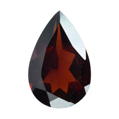 GARNET CUT PEAR (MEDIUM RED/CLEAN) 14.00X9.00 MM 4.60 Cts.
