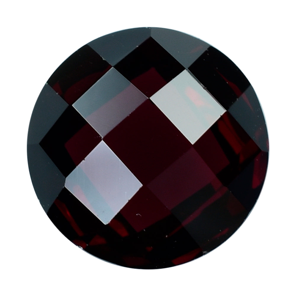 RED GARNET BRIOLETTE ROUND 12MM 9.47 Cts.