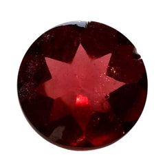 RED GARNET BUFFTOP ROUND 7MM 1.46 Cts.