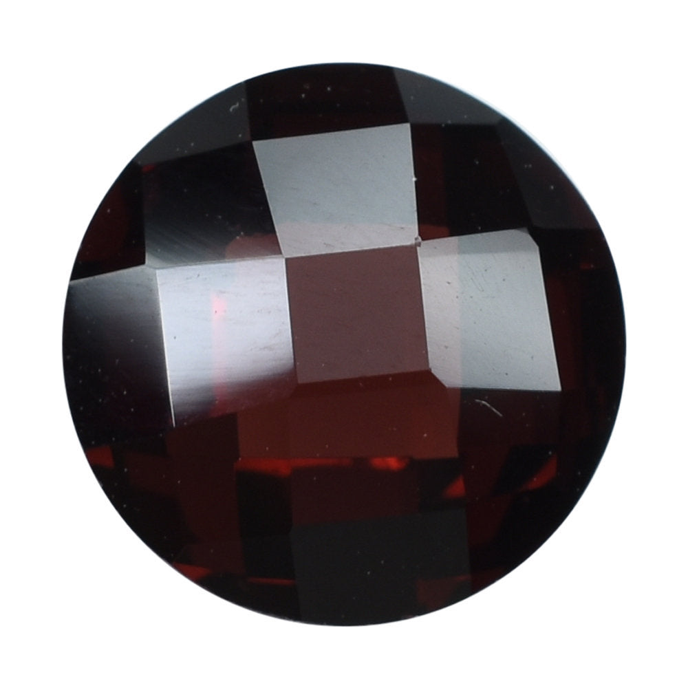 RED GARNET BRIOLETTE ROUND 10MM 4.09 Cts.