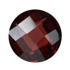 RED GARNET BRIOLETTE ROUND 10MM 4.09 Cts.