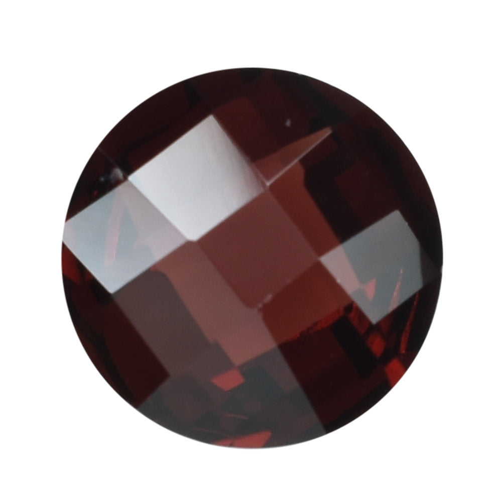 RED GARNET BRIOLETTE ROUND 10MM 4.09 Cts.