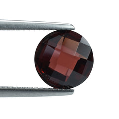 RED GARNET BRIOLETTE ROUND 10MM 4.09 Cts.