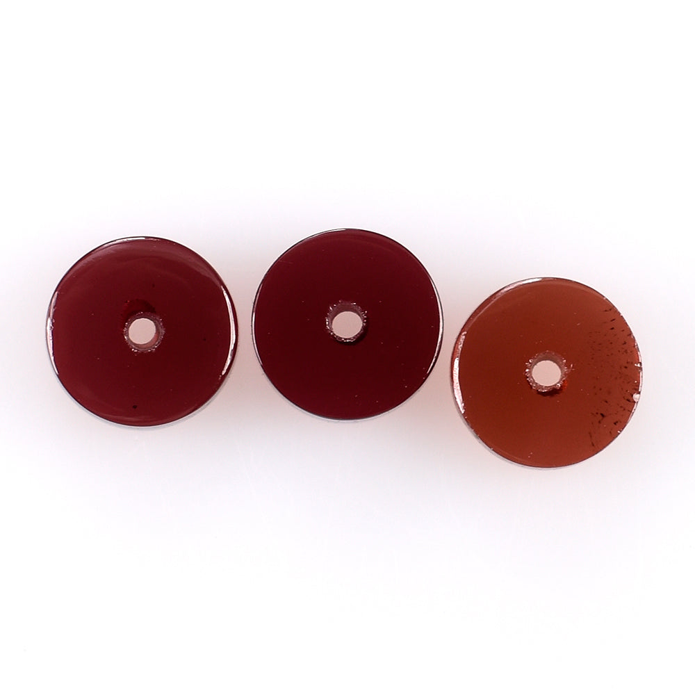 RED GARNET ROUND PLATES (FULL DRILL) 6MM 1.49 Cts.