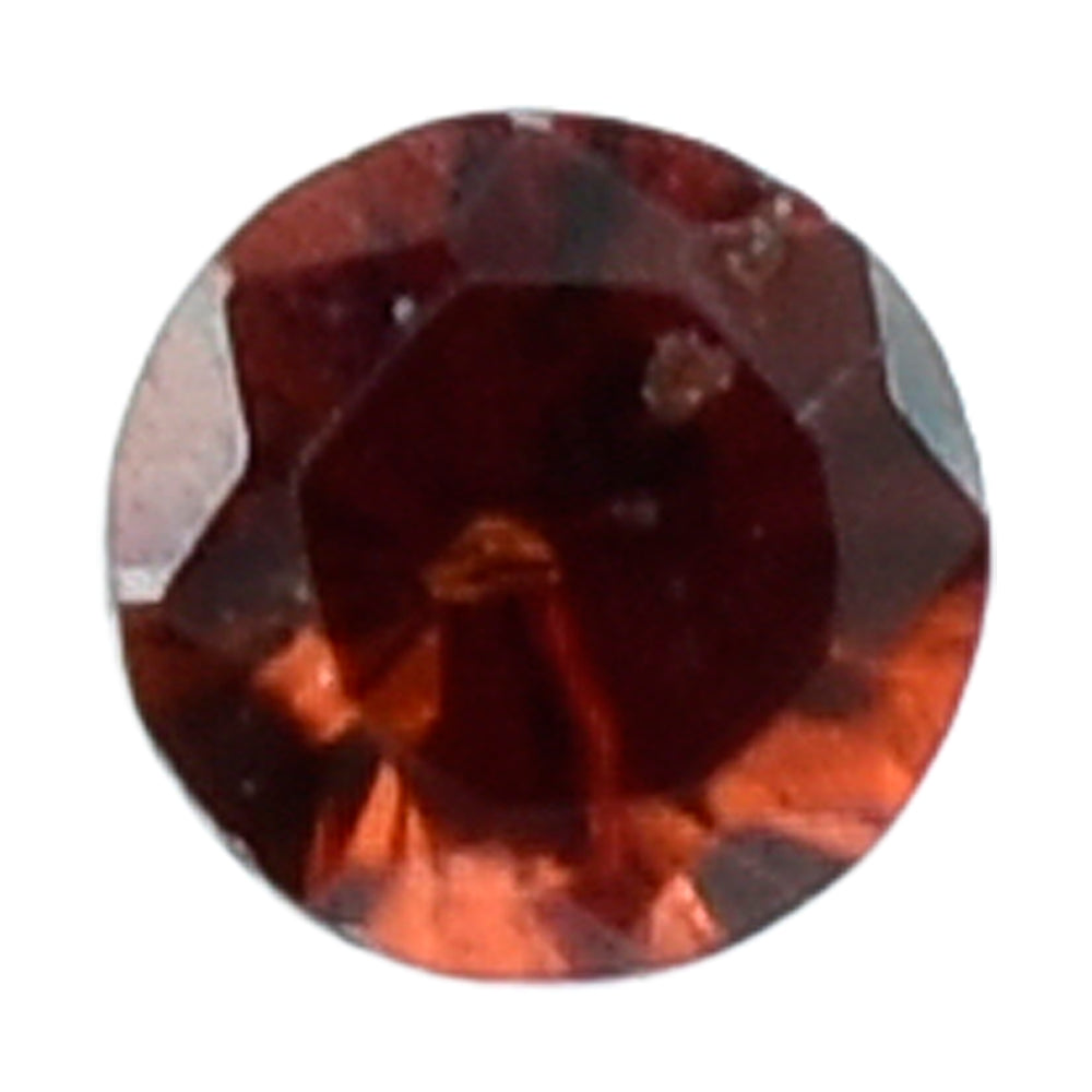 RED GARNET DIAMOND CUT ROUND 1.30MM 0.01 Cts.
