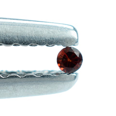 RED GARNET DIAMOND CUT ROUND 1.30MM 0.01 Cts.
