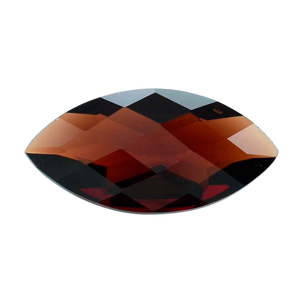 RED GARNET CHECKER CUT MARQUISE 14X7 MM 2.66 Cts.