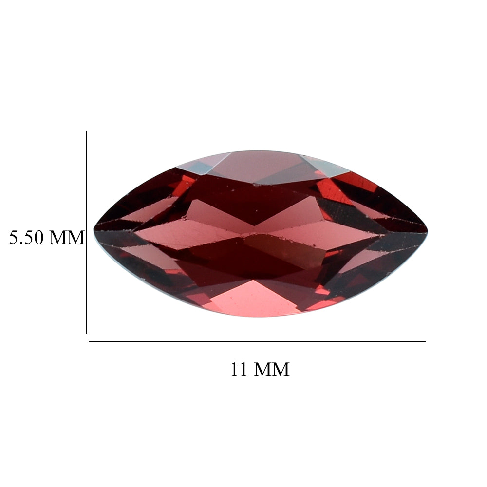 RED GARNET CUT MARQUISE 11X5.50MM 1.70 Cts.