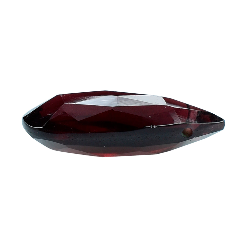 RED GARNET ROSE CUT BRIOLETTE PEAR (FULL DRILL) 16X8MM 5.50 Cts.
