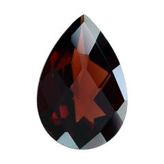 RED GARNET CHECKER CUT PEAR 9X6MM 1.38 Cts.