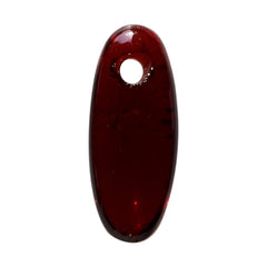 RED GARNET LENTIL OVAL (FULL DRILL) 10X4MM 1.43 Cts.