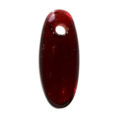 RED GARNET LENTIL OVAL (FULL DRILL) 10X4MM 1.43 Cts.