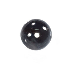 GREY SAPPHIRE PLAIN ROUND BALLS (OPAQUE MEDIUM)(WITH WHITE LINES  CRACKS)(F/D_1.50MM) 10.00X10.00 MM 10.34 CTS