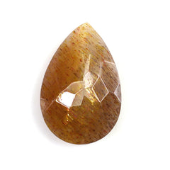 GOLDEN SUNSTONE CUT PEAR 15X10MM 4.87 Cts.