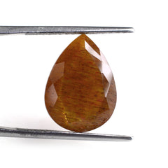 GOLDEN SUNSTONE CUT PEAR 16X12MM 7.05 Cts.