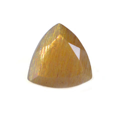 GOLDEN SUNSTONE CUT TRILLION 8 MM 1.52 CTS