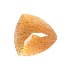 GOLDEN SUNSTONE CUT TRILLION 8 MM 1.52 CTS
