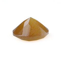 GOLDEN SUNSTONE CUT ROUND 8 MM 1.66 CTS