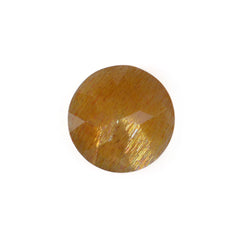 GOLDEN SUNSTONE CUT ROUND 8 MM 1.66 CTS