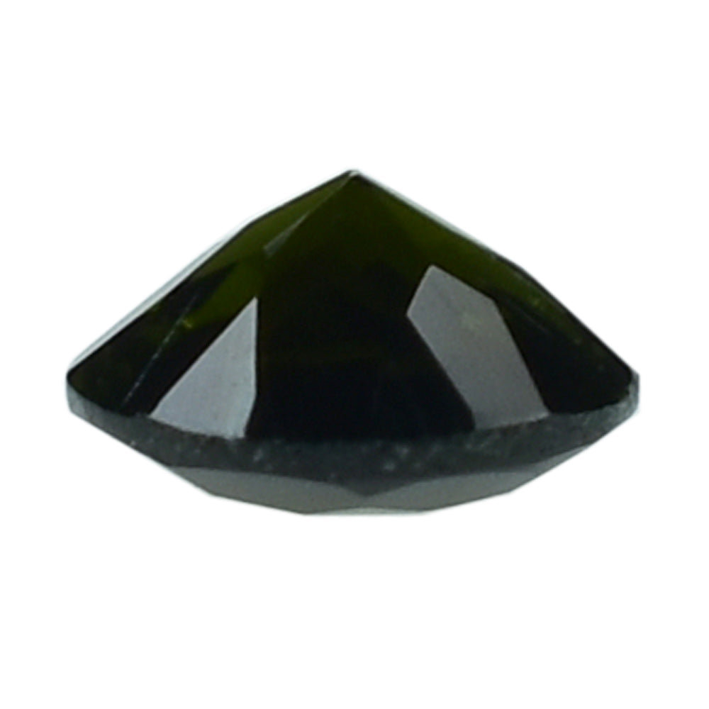 GREEN TOURMALINE CUT ROUND 3.50MM 0.17 Cts.