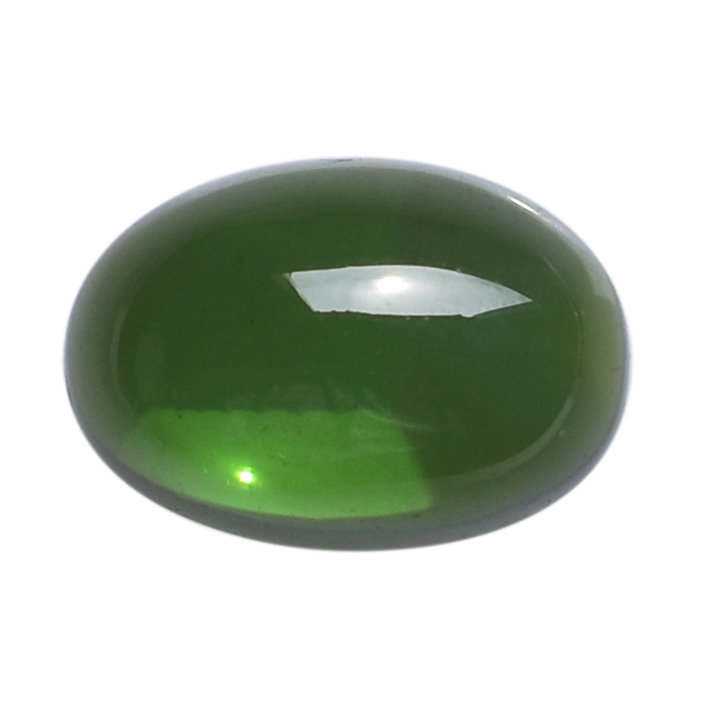 GREEN TOURMALINE OVAL CAB 7X5MM 0.91 Cts.