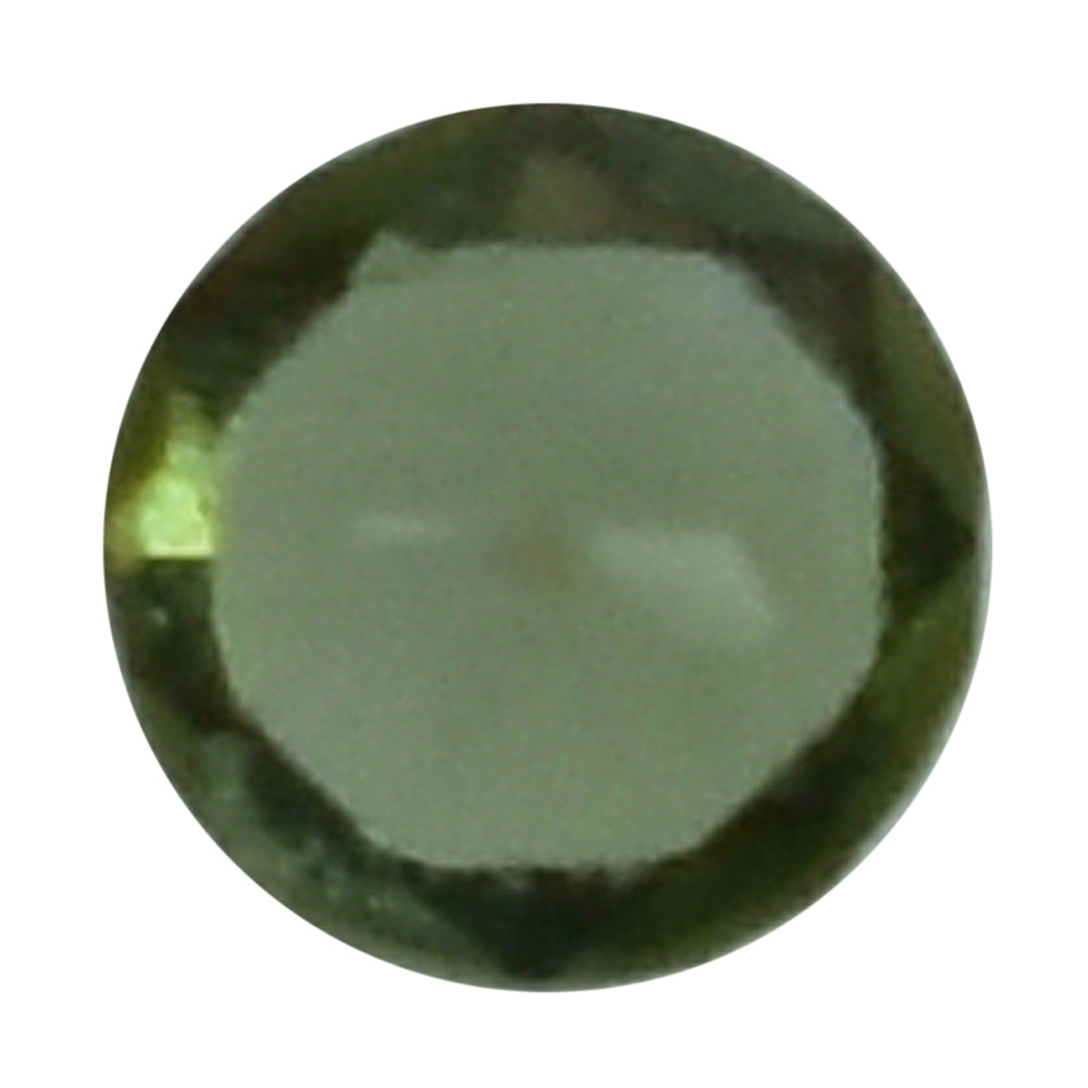 GREEN TOURMALINE CUT ROUND 1.10MM 0.005 Cts.