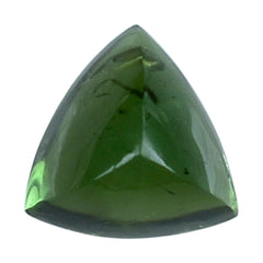 GREEN TOURMALINE (OPEN COLOR) (SI) SUGARLOAF TRILLION CAB (FLAT BOTTOM) 4MM (TH. 2.60-3.00MM) 0.30 Cts.