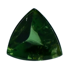 GREEN TOURMALINE (OPEN COLOR) (SI) SUGARLOAF TRILLION CAB (FLAT BOTTOM) 4MM (TH. 2.60-3.00MM) 0.30 Cts.