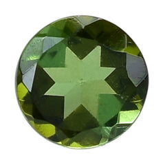 GREEN TOURMALINE CUT ROUND 3.50MM 0.16 Cts.