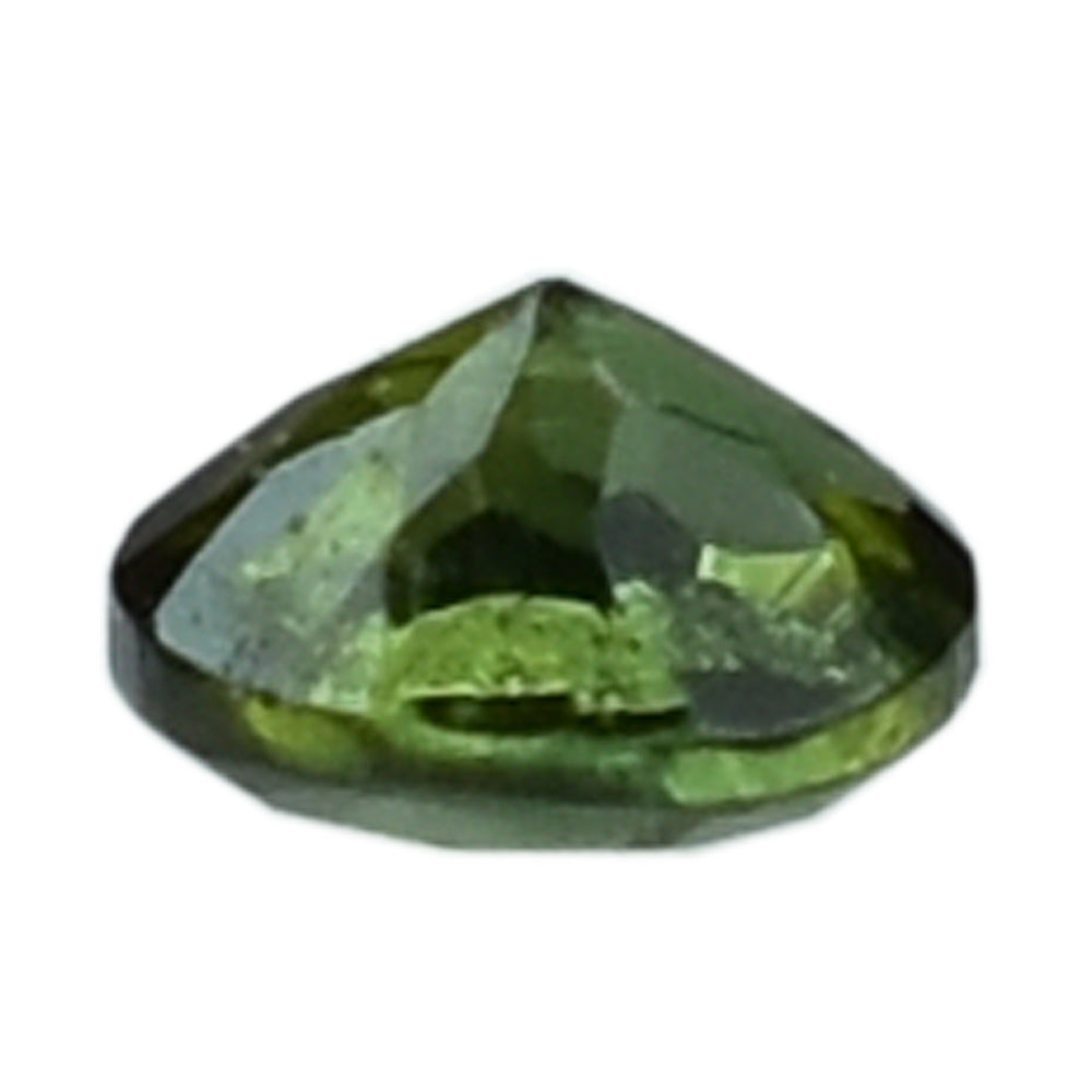 GREEN TOURMALINE CUT ROUND 2.50MM 0.06 Cts.