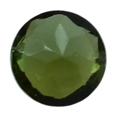 GREEN TOURMALINE CUT ROUND 2.50MM 0.06 Cts.