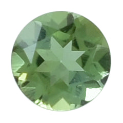 GREEN TOURMALINE CUT ROUND (LITE/CLEAN) 2.50MM 0.07 Cts.