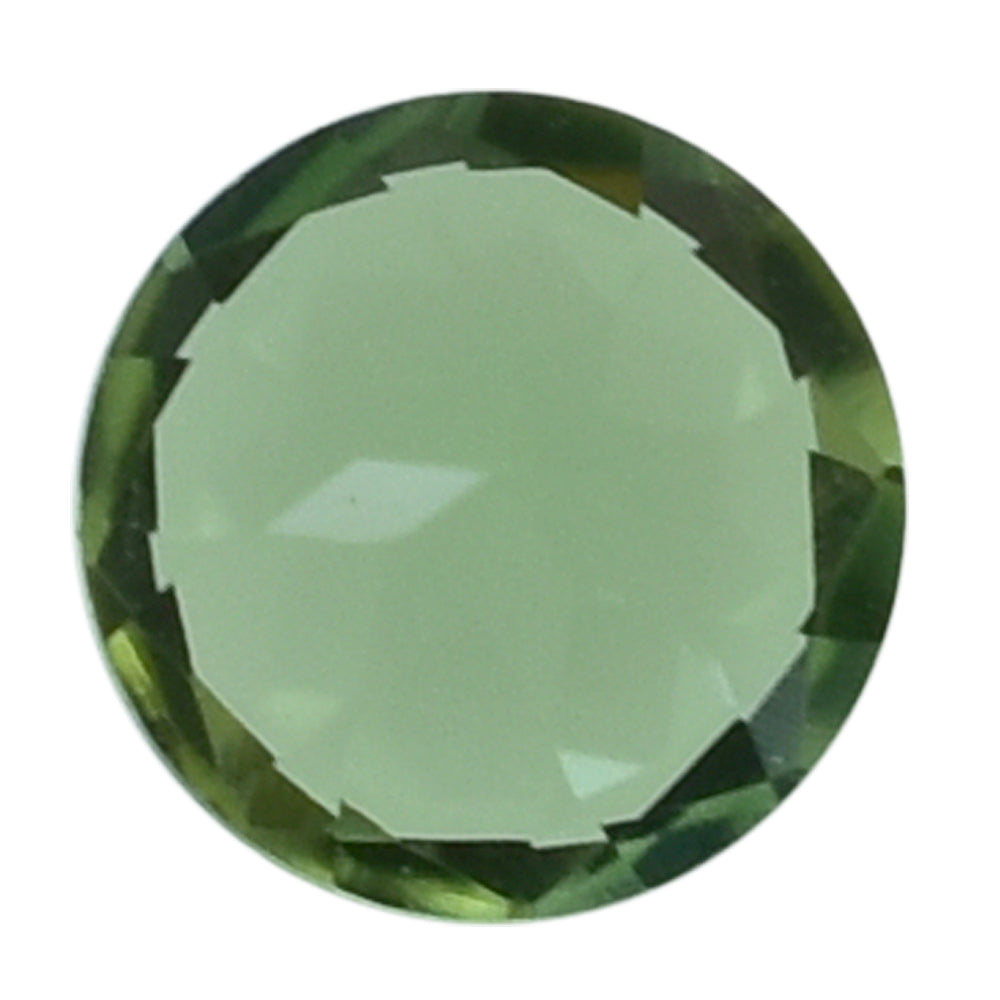 GREEN TOURMALINE CUT ROUND (LITE/CLEAN) 2.50MM 0.07 Cts.