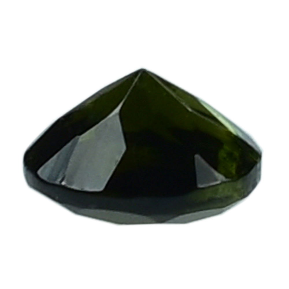 GREEN TOURMALINE CUT ROUND 3MM 0.12 Cts.