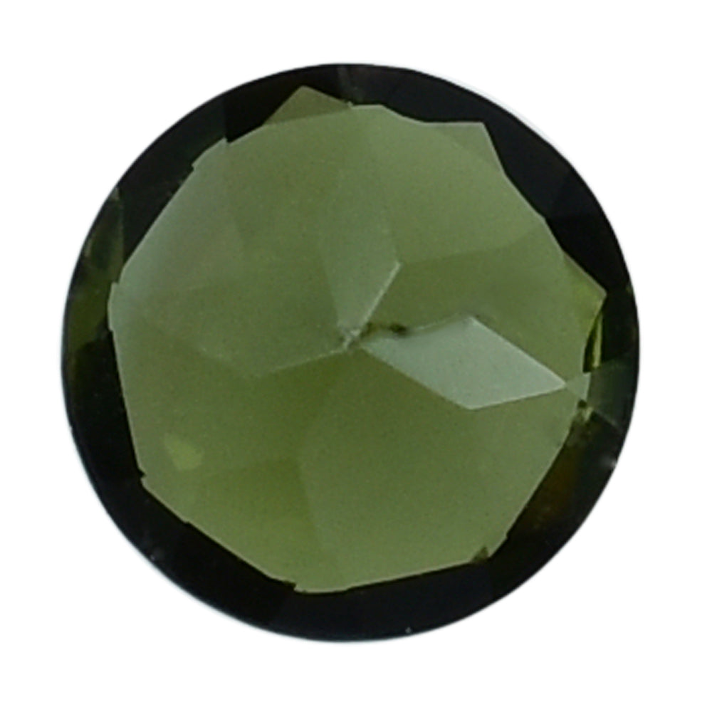 GREEN TOURMALINE CUT ROUND 3MM 0.12 Cts.