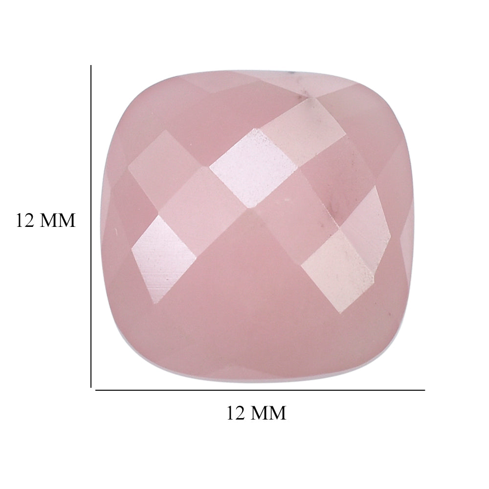 GUAVA QUARTZ BUFFTOP CHECKER CUSHION 12.00MM 5.99 Cts.